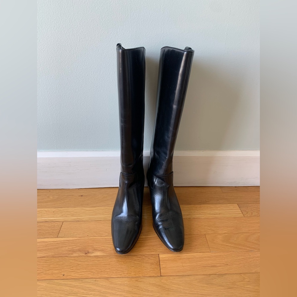 J. Crew Women's Piper Boots Black Leather